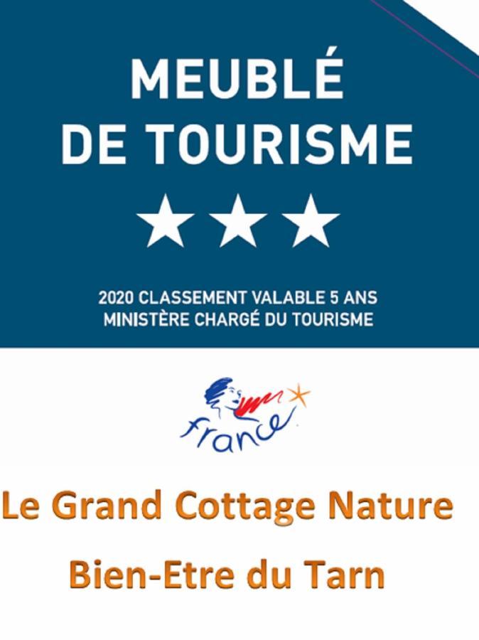 Le Grand Cottage Nature Piscine Chauffee Privee Du Tarn Entre Toulouse Et Albi & Les Cottages Du Tarn Peyrole Exteriér fotografie