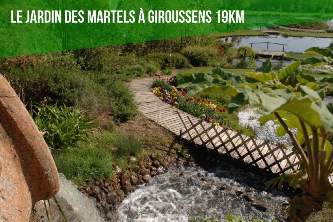 Le Grand Cottage Nature Piscine Chauffee Privee Du Tarn Entre Toulouse Et Albi & Les Cottages Du Tarn Peyrole Exteriér fotografie
